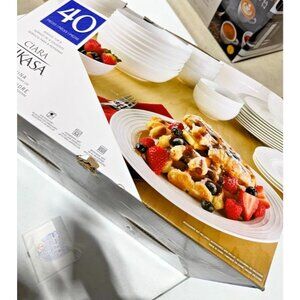Mikasa Ciara 40-Piece Bone China Dinnerware Set